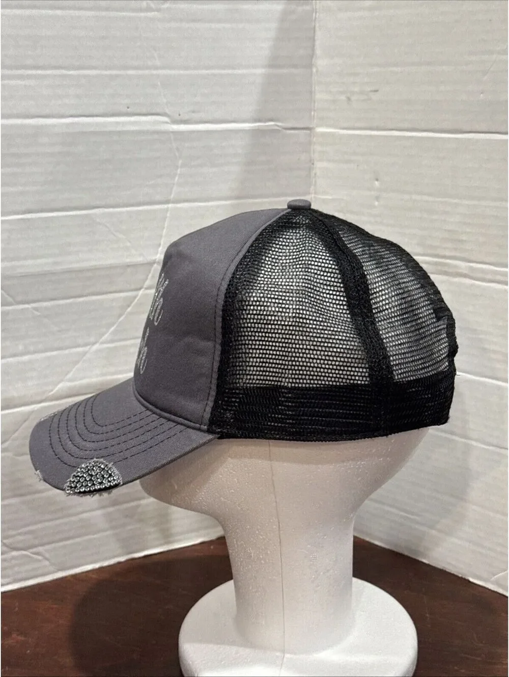 Women’s Health Coach Faux Rhinestone Diamond Workout Run Snapback Baseball Cap